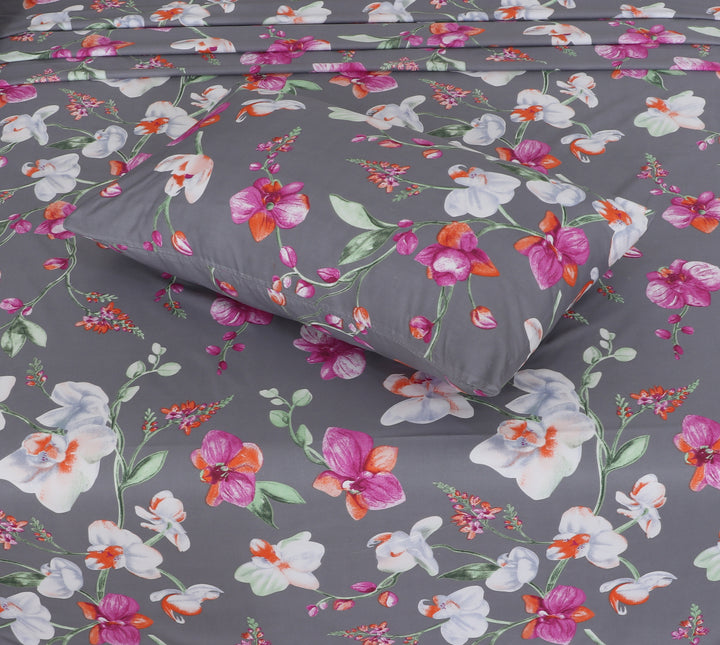 Orchid Bliss Quilt fittedsheet set – BS21