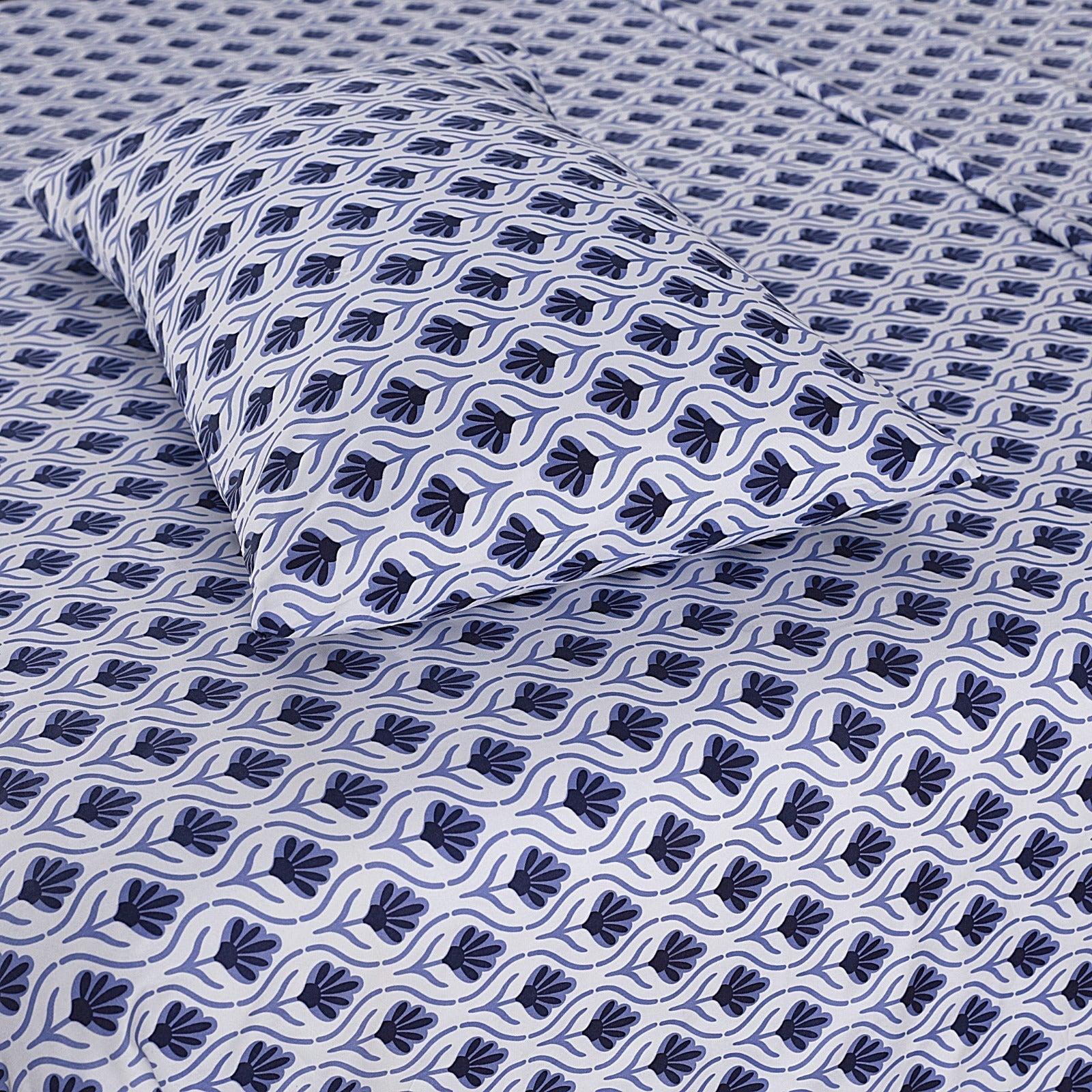 Dreamy Petals-3pcs Cotton Punch