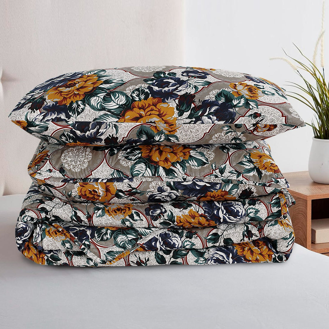 Vintage Bloom - 7PCS Cotton Punch