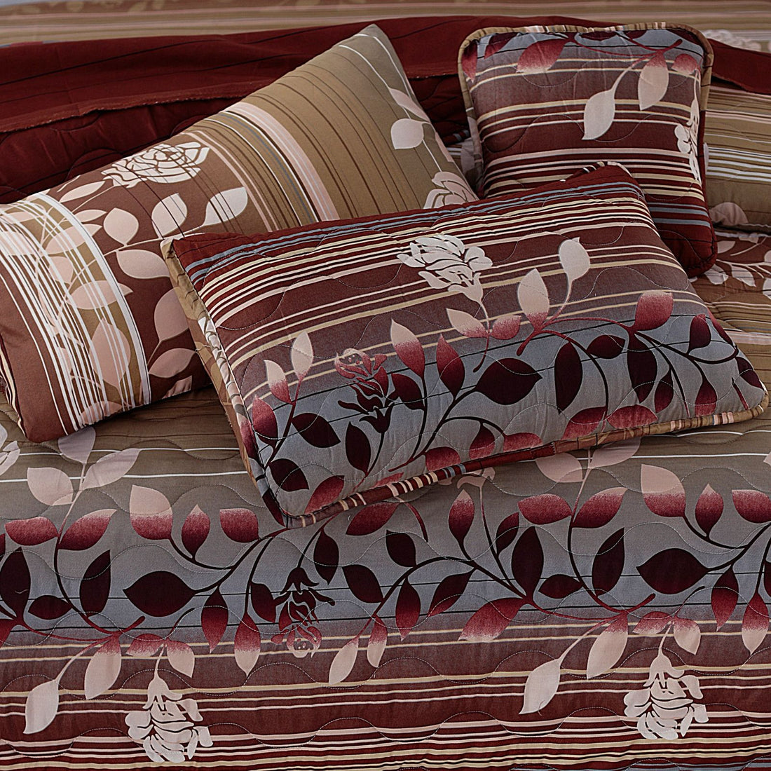 Leafy Mirage - 7PCS Cotton Punch