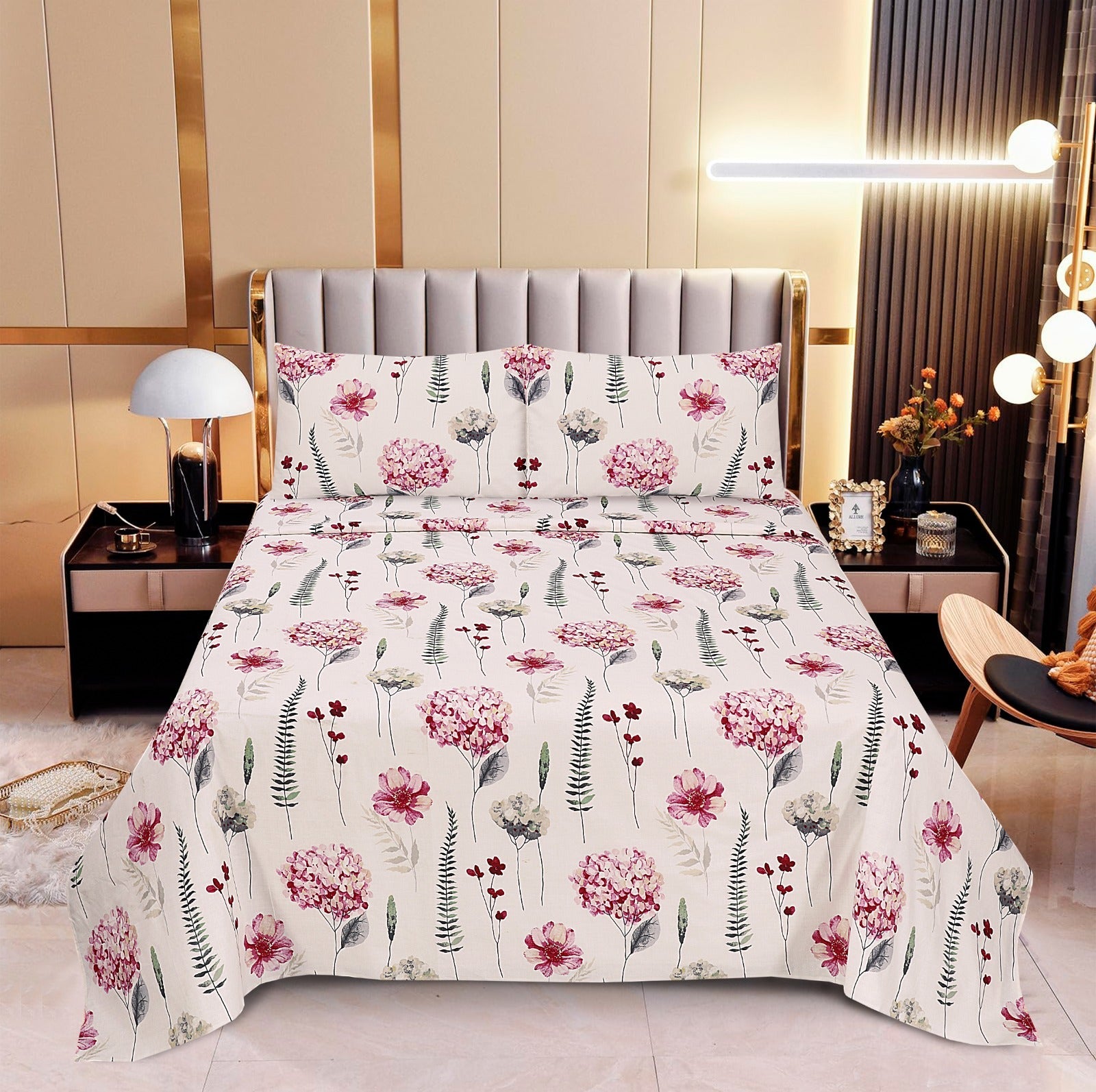 Flower n Leafs - Cotton Printed