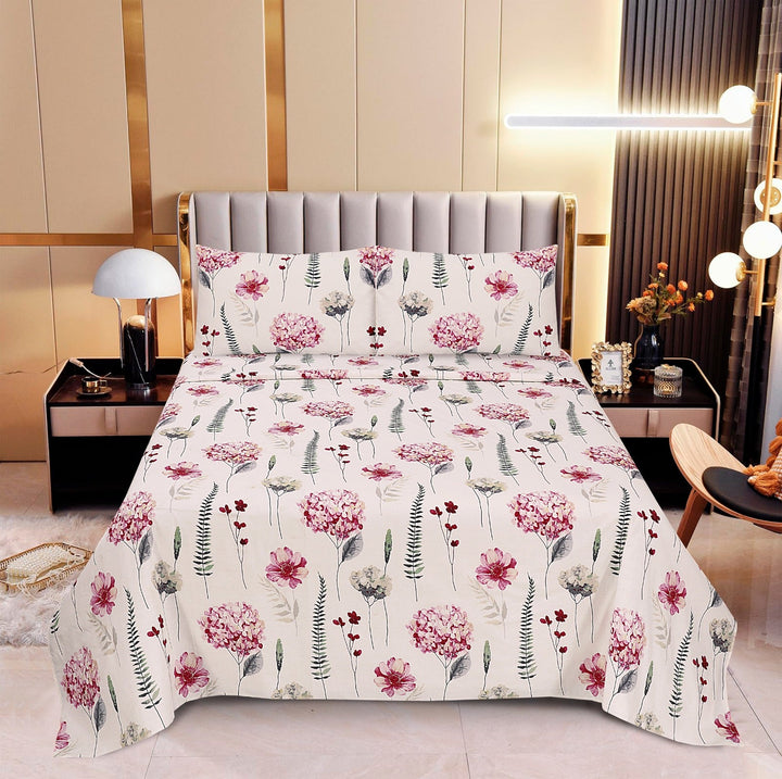 Flower n Leafs - Cotton Printed