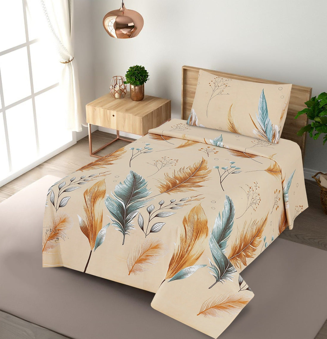 Wheat Falls - Cotton Printed