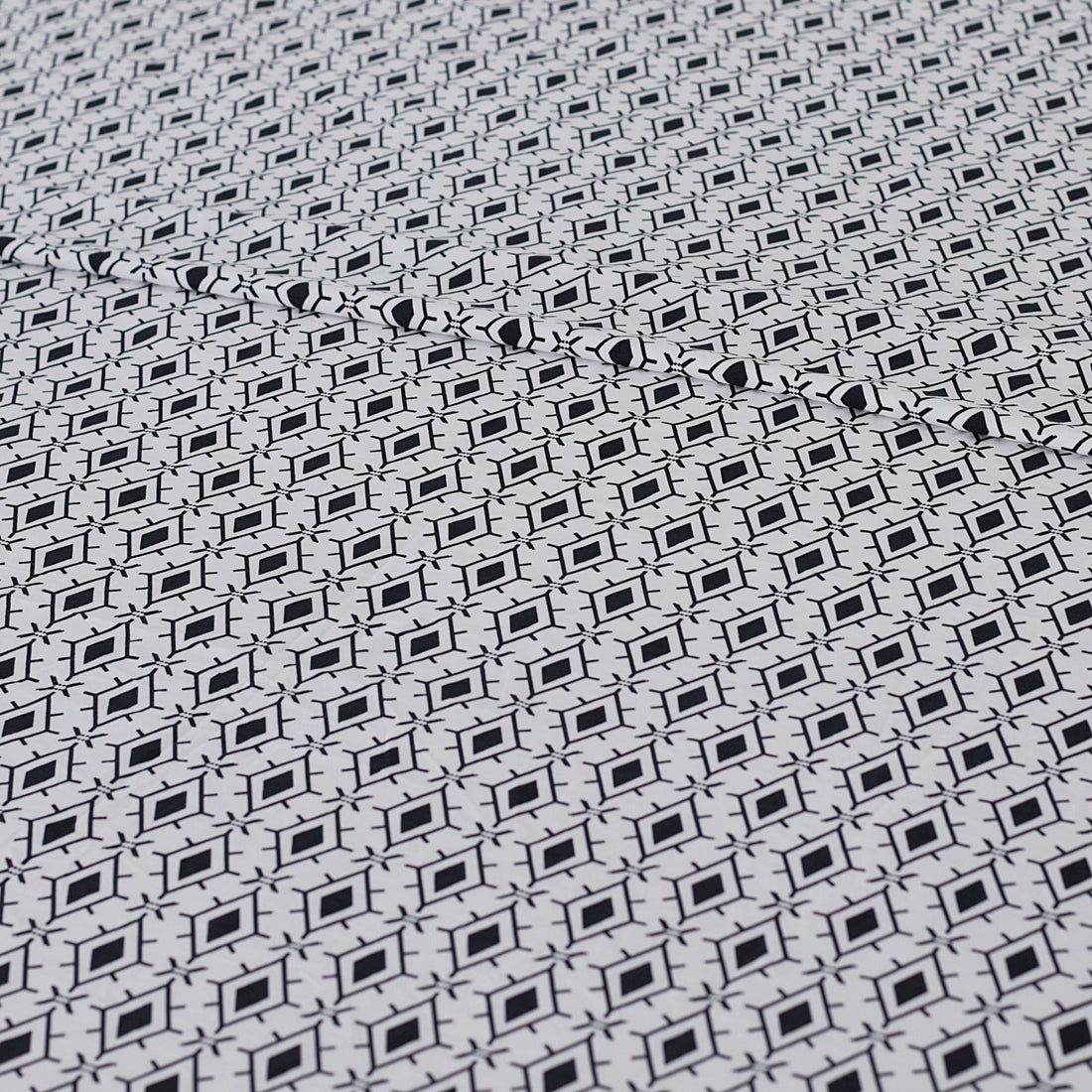 Percale Box Black 3Pcs Printed Cotton Punch