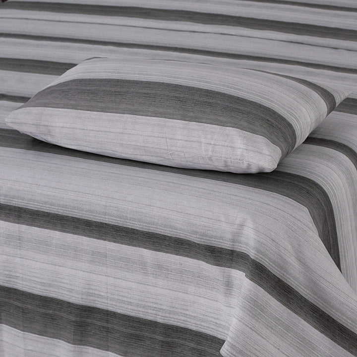 Stripped Twoways 3Pcs Printed Cotton Punch