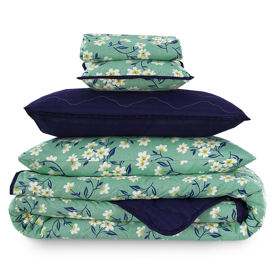 Blossom Navy - 7 Pcs