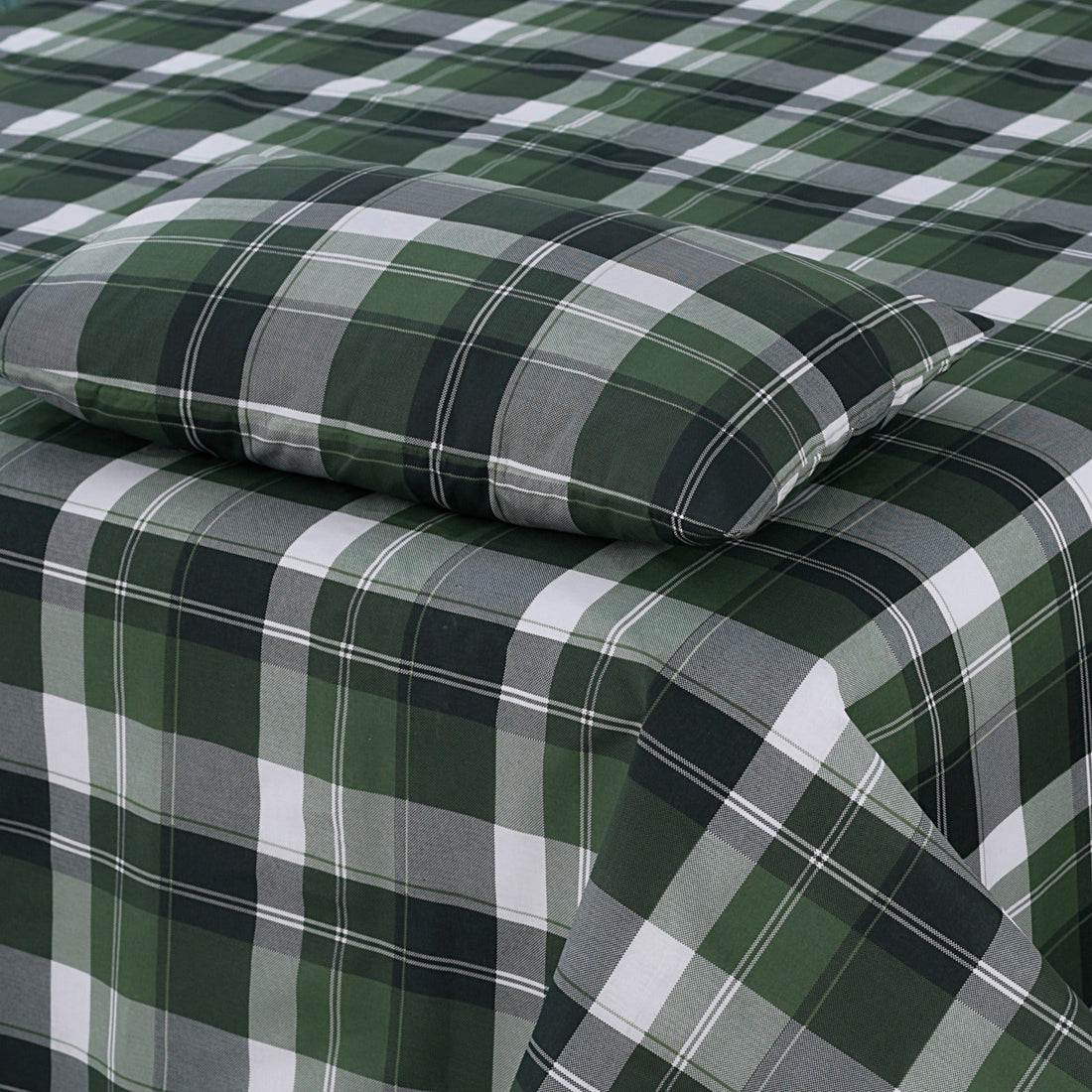 Classic Green 3pcs Cotton Punch